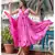 Pink Polka Dot Anghrakha Dress