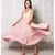 Pink Geometric Block Print Tyre Dress