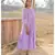 Lavender Mulmul Dress