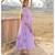 Lavender Mulmul Dress
