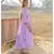 Lavender Mulmul Dress