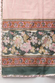 Cream gotta patti cotton salwar
