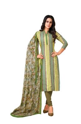 Multicolor printed crepe salwar 1