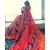 orange Ajrakh on modal silk