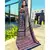 multicolor Ajrakh handcrafted on chanderi silk&  with running blouse
