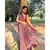 multicolor Ajrakh handcrafted on chanderi silk&  with running blouse