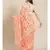 multicolor Jamdani on resham silk&  in hues of gorgeous rose gold