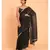 Suta Black & White Polka Dots Printed Pure Cotton Saree With Zari Border