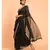 Suta Black & White Polka Dots Printed Pure Cotton Saree With Zari Border