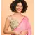 Suta Pink Polka dots Printed Pure Cotton Saree