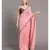 Suta Pink &  Brown Woven Design Pure Cotton Saree