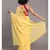 Yellow & Mustard polka dots Printed Pure Cotton Saree