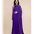 Purple Polka Dots Pure Cotton Saree