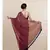 Brown Polka Dots Pure Cotton Saree