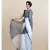 White And Grey Polka Dots Pure Cotton Saree