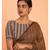 Suta Women Brown Sheers Solid Saree