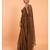 Suta Women Brown Sheers Solid Saree