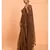 Suta Women Brown Sheers Solid Saree
