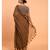 Suta Women Brown Sheers Solid Saree