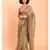 Suta Women Light Brown Sheers Solid Saree
