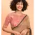 Suta Women Light Brown Sheers Solid Saree