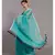 Suta Women Turquoise Blue Sheers Solid Saree