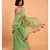 Suta Women Green Printed Pure Cotton Saree