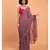 Suta Women Lavender Pure Cotton Solid Saree