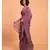 Suta Women Lavender Pure Cotton Solid Saree