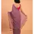 Suta Women Lavender Pure Cotton Solid Saree