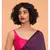 Suta Women Purple & multicoloured tasseled Pure Cotton solid Saree
