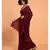 Suta Maroon & Magenta Cotton Acrylic Colourblocked Saree
