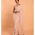 Suta Beige Solid Cotton Blend Saree