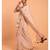 Suta Beige Solid Cotton Blend Saree