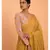 Suta Yellow Solid Cotton blend Saree