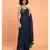 Suta Blue & Green stripes Cotton Blend Saree