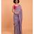 Suta women Lavender Solid Saree