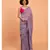Suta women Lavender Solid Saree