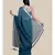 Grey And Zari Border Cotton Handloom Saree