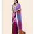 Multicolred And Zari Border  Cotton Handloom Saree