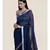 Blue Andzari Border Cotton Handloom Saree