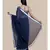 Blue Andzari Border Cotton Handloom Saree