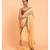 Suta Orange & Green Floral Printed Pure Cotton Saree