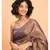 Suta Purple & Gold-Toned Pure Linen Zari Saree