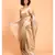 Suta Women Beige & White Pure Linen Zari Saree