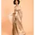 Suta Women Beige & White Pure Linen Zari Saree