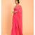 Suta Women Pink Solid Pure Cotton Saree