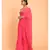 Suta Women Pink Solid Pure Cotton Saree