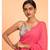 Suta Women Pink Solid Pure Cotton Saree