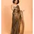 Suta Black & Gold Zari Pure Linen Saree